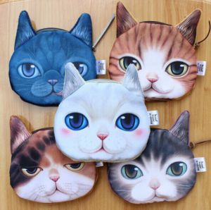 Coin Purses Wallet Cute Cat Handbag Change Bags