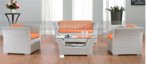 Mtc-035 Modern Luxury Rattan/Wicker Sofa Set for Outdoor Furniture