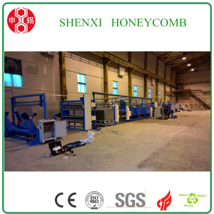 Ce Standard Double Layer Laminating Honeycomb Board Machinery for Paper Pallet