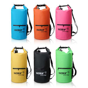 Hot Selling Outdoor Camping Hiking Waterproof Dry Bag with Zipper Pocket