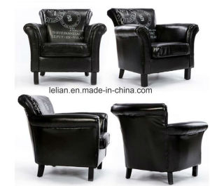 Modern Design Sofa Furniture Leather Single Sofa Chair (LL-BC081)