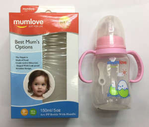 Pacifier Feeding Bottle Milk Food Baby Bottle Supplies Nibbler Feeder B406b