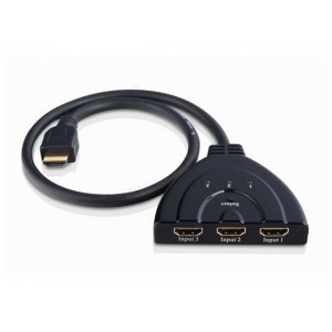 HDMI 1.3b Switch Pigtail 3 Ports Full 1080P